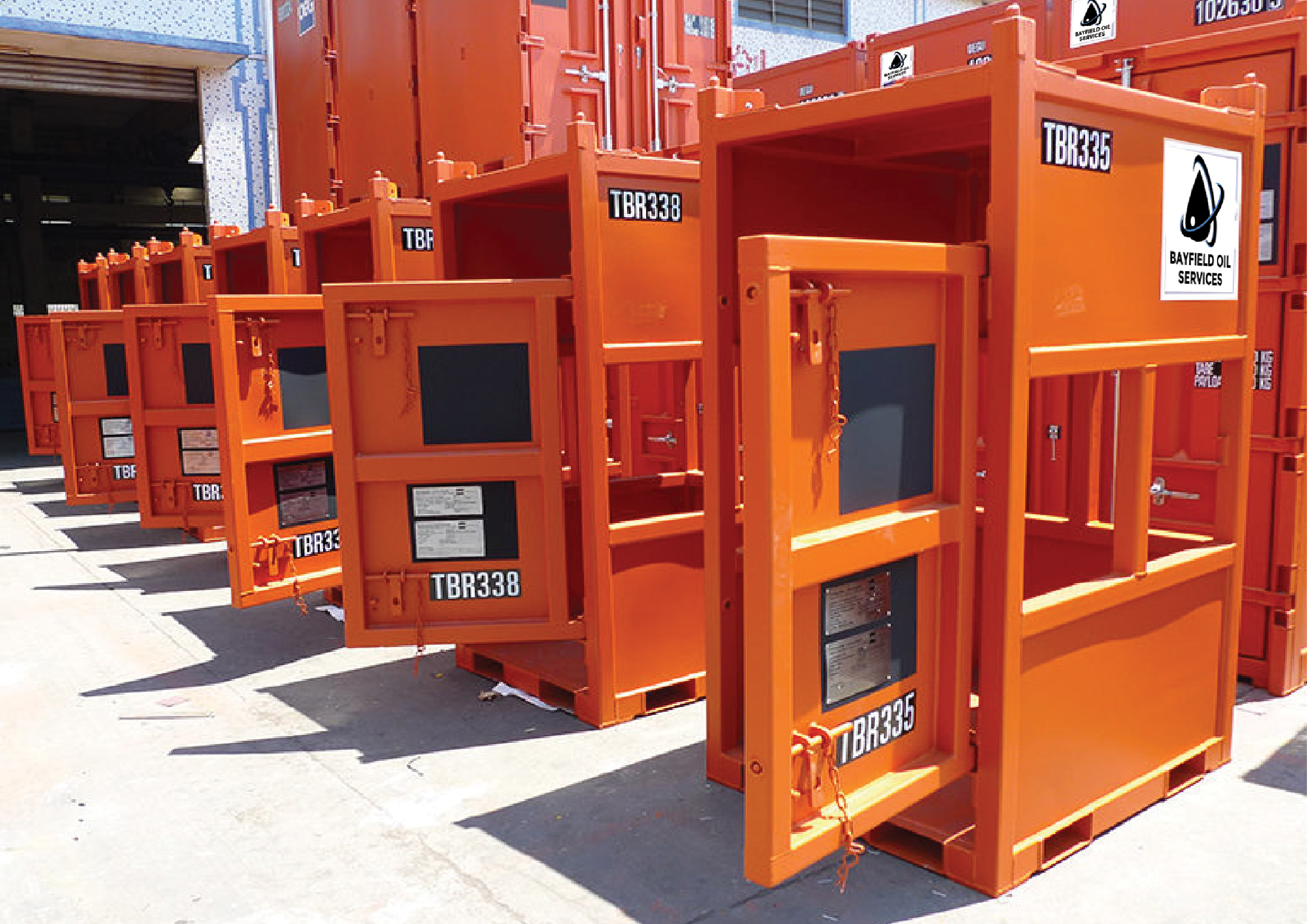 Cylinder Bottle Racks - Bayfield Oil Services